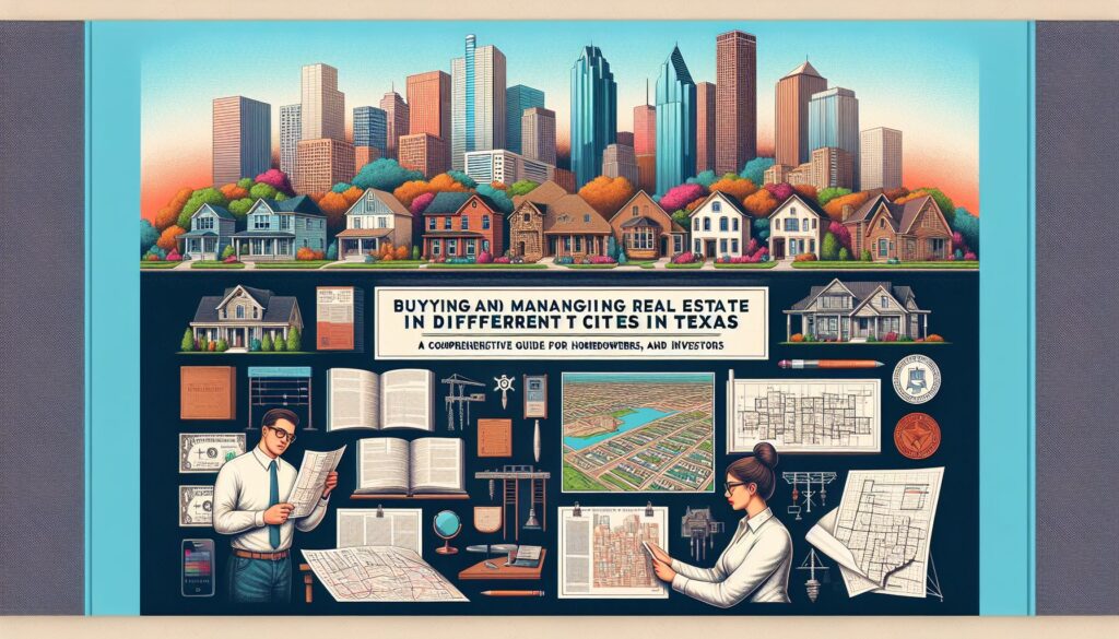 **Buying and Managing Real Estate in Different Cities in Texas: A Comprehensive Guide for Homeowners, Realtors, and Investors**